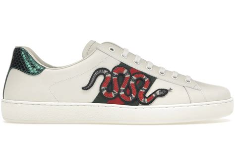 gucci ace snake stockx